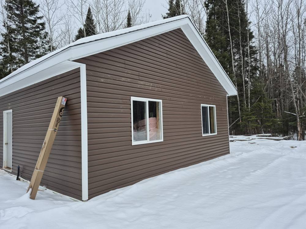 Completed roofing project